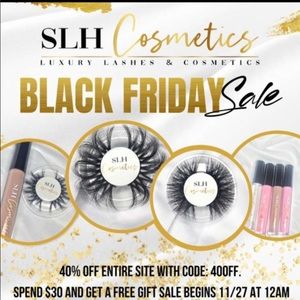 Lashes, gloss, lash adhesive